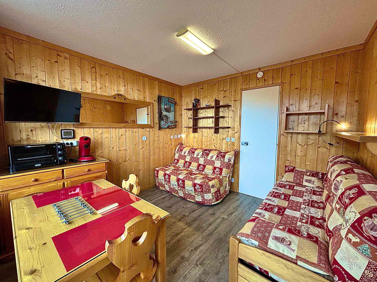 Studio 17 m² La Croisette, ski aux pieds, casier skis - Photo 2