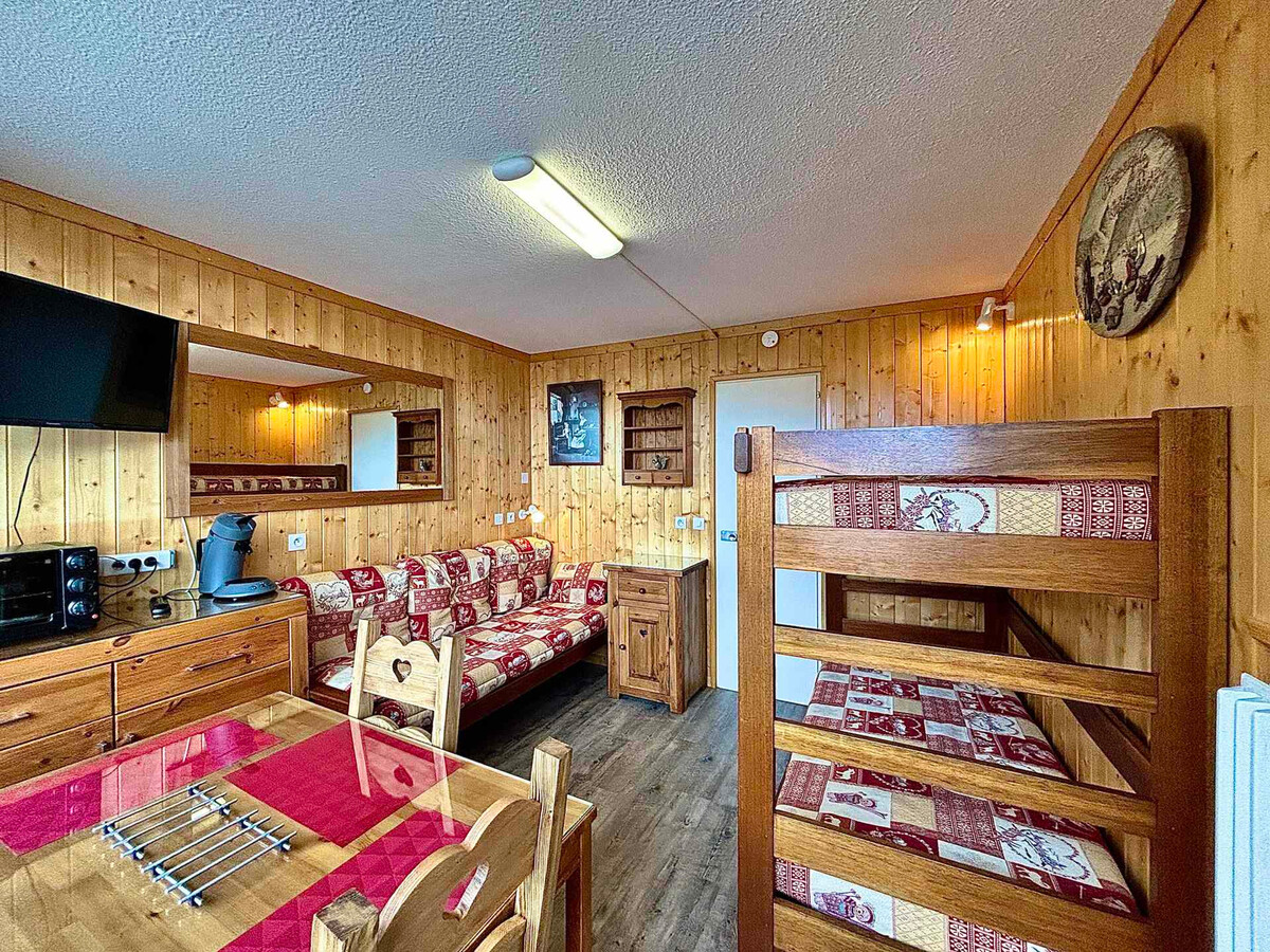 Studio 2 pers. aux Menuires, 7e étage avec balcon - Photo 1