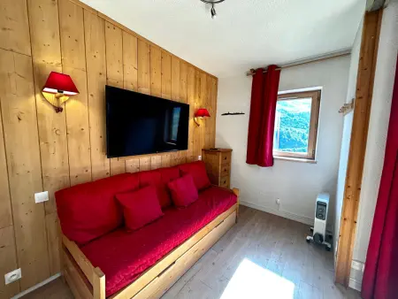 Appartement 2 pièces 4 pers aux Menuires, balcon montagne : photo 4
