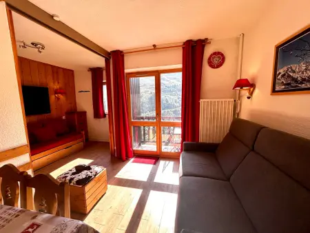 Appartement 2 pièces 4 pers aux Menuires, balcon montagne : photo 5