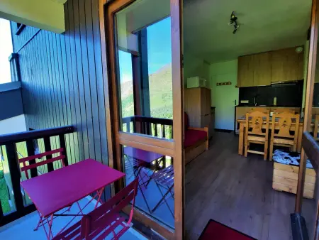 Appartement 2 pièces 4 pers aux Menuires, balcon montagne : photo 9