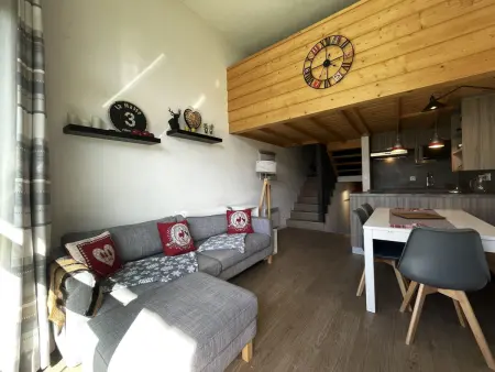 Location appartement à Les Menuires, Appartement confort 42m², 6 pers, au pied des pistes