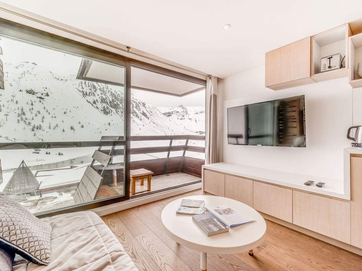 Studio rénové 4 pers, balcon sud vue lac, Tignes - Photo 7
