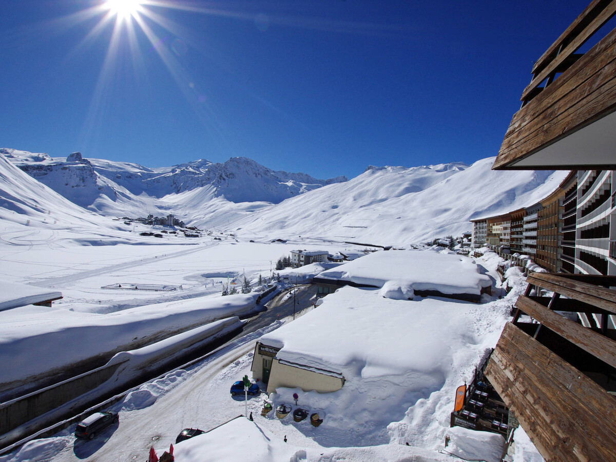 Studio rénové 4 pers, balcon sud vue lac, Tignes - Photo 12
