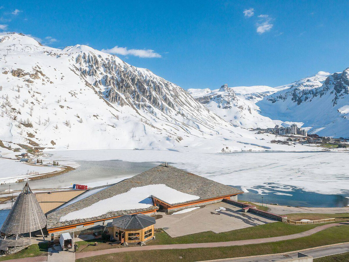 Studio rénové 4 pers, balcon sud vue lac, Tignes - Photo 15