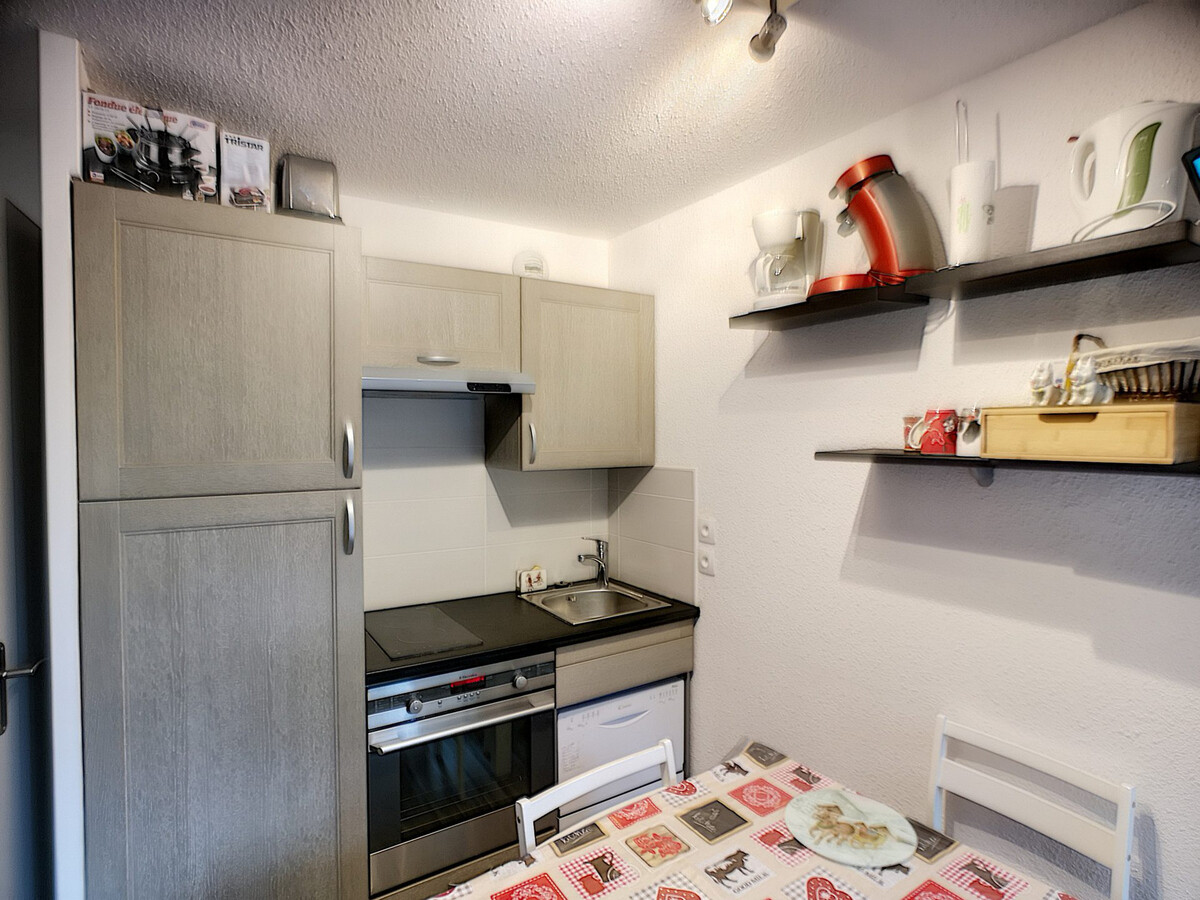 Studio cabine rénové 4 pers aux Menuires, parking inclus - Photo 11