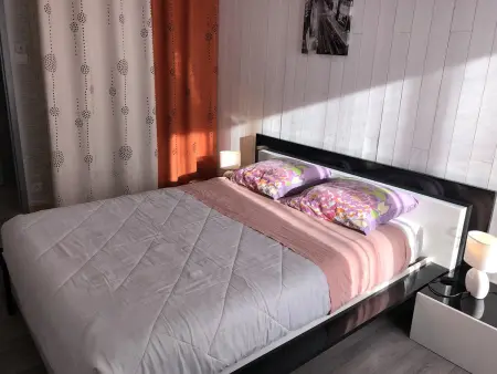 T2 rénové 4 couchages, balcon, parking à 200m plage : photo 9