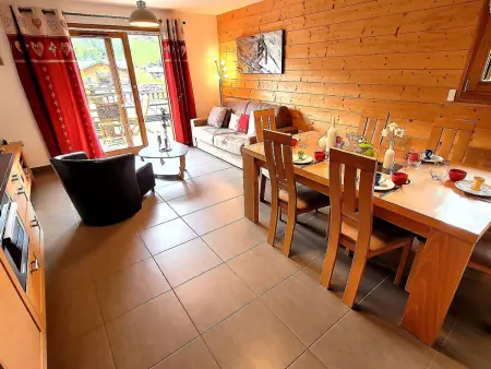 Appartement T3 lumineux avec terrasse montagne aux Gets : photo 2