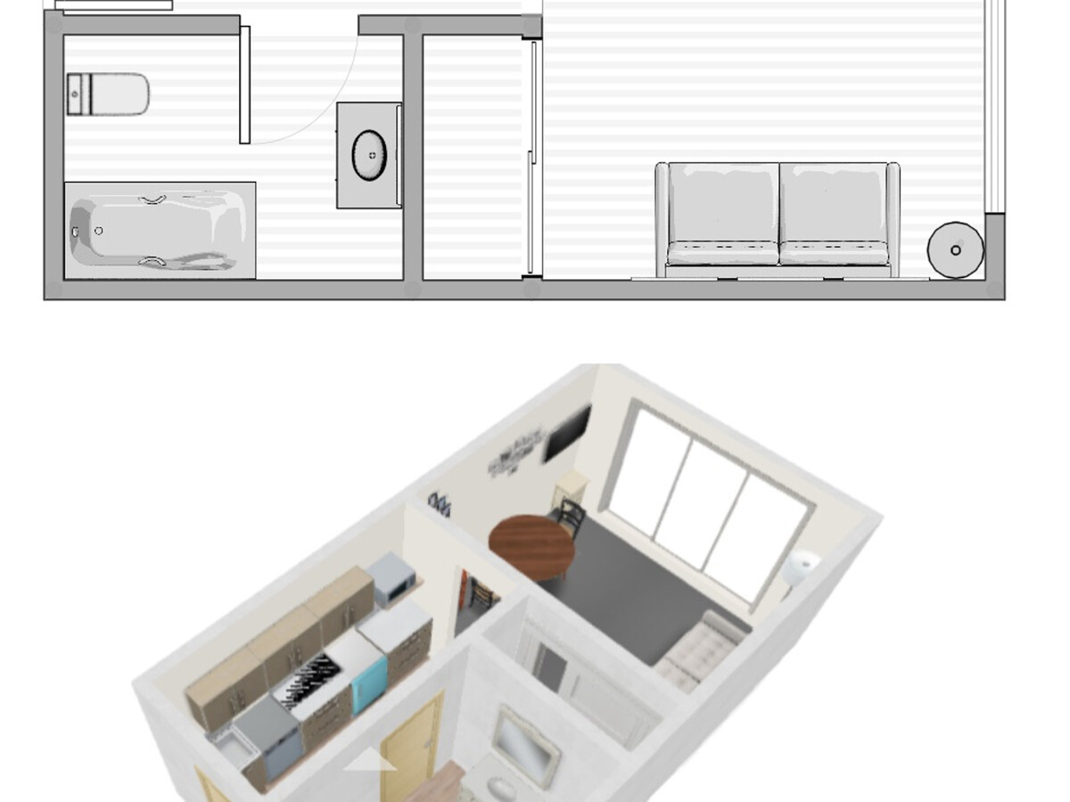 Studio 25m² centre Val-d'Isère, wifi et casier ski - Photo 10