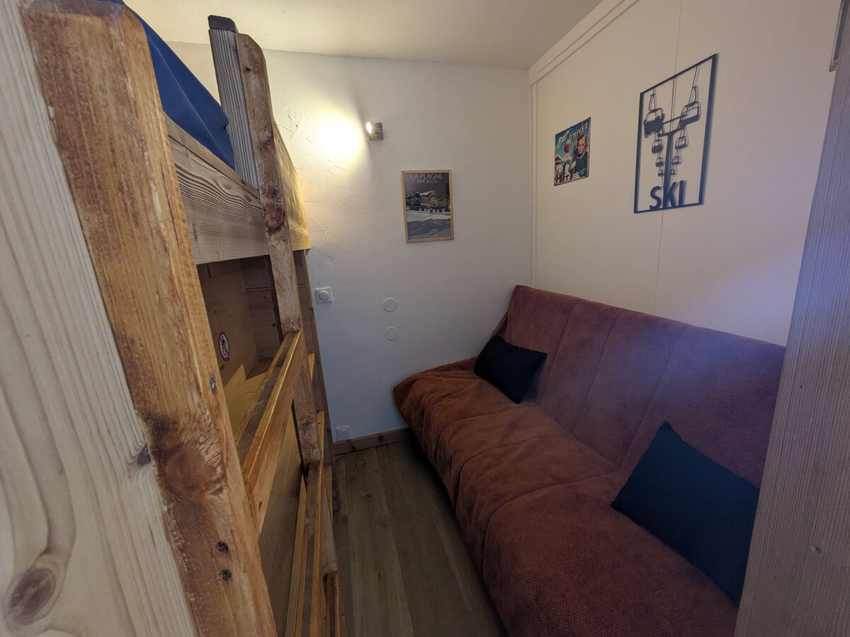 Studio cabine rénové 4-5 pers – Plagne Aime 2000 - Photo 4