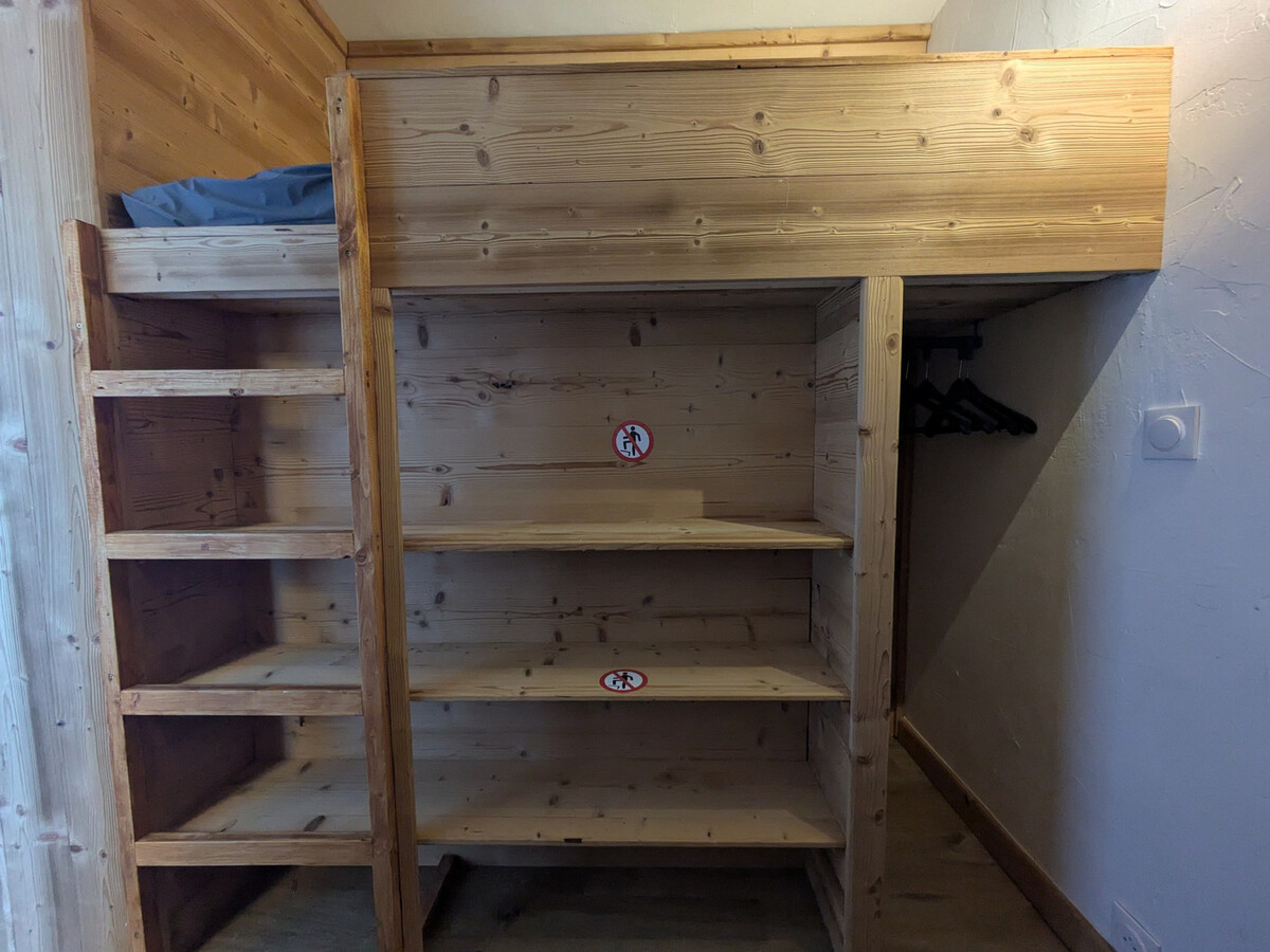 Studio cabine rénové 4-5 pers – Plagne Aime 2000 - Photo 9