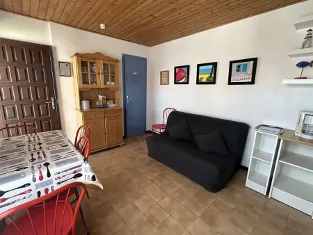 Maison cosy 2 pièces, plage et centre à 300m, terrasse, TV, animaux permis - La Guérinière - Photo 1