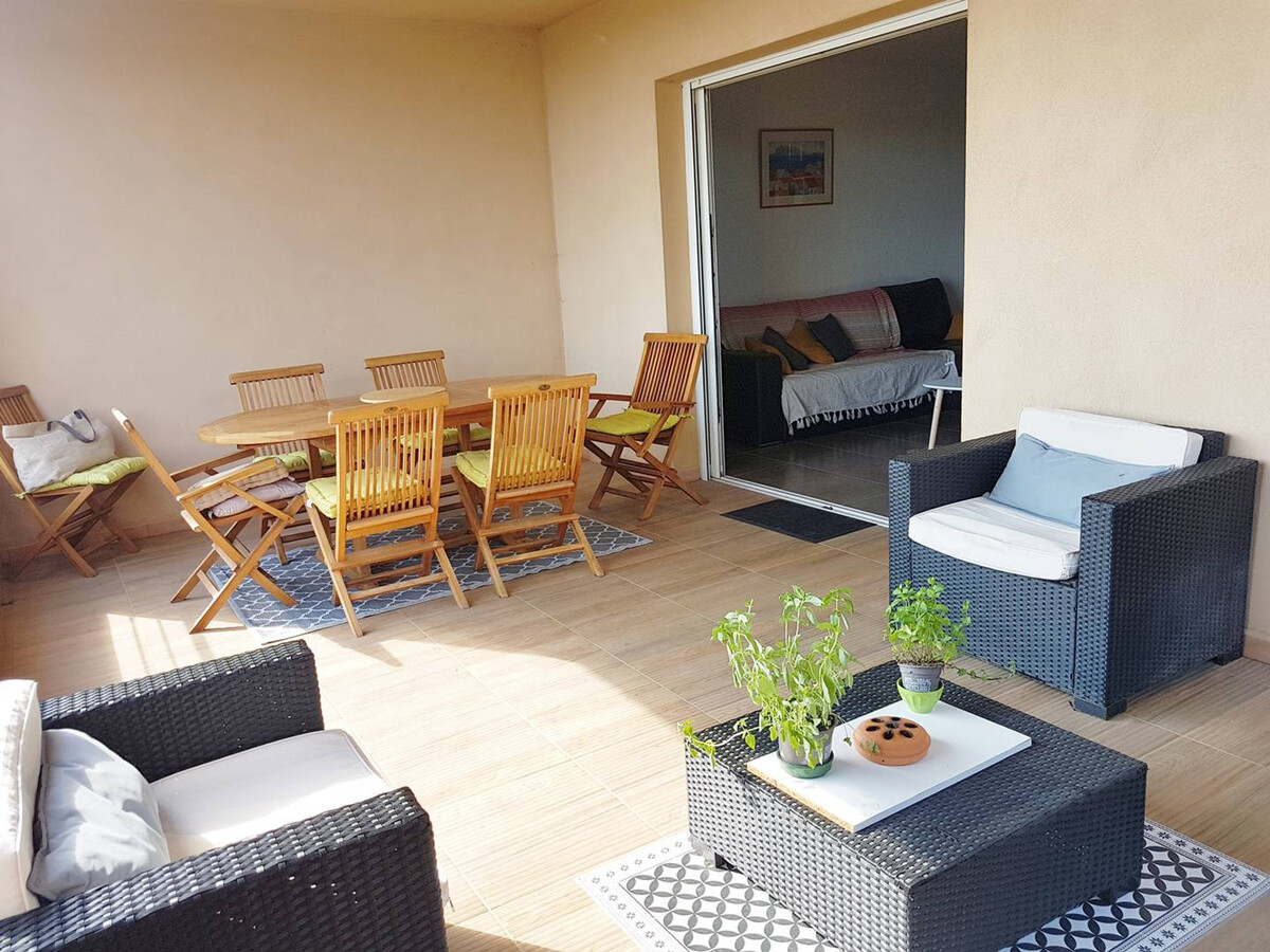 Appartement climatisé 2 chambres, terrasse mer à Solenzara - Photo 13