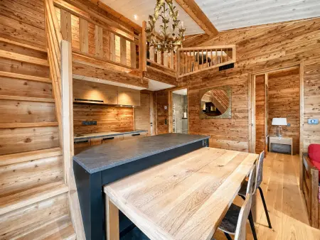 Chalet moderne pour 4 pers avec parking et Wifi à Crest-Voland - Photo 1