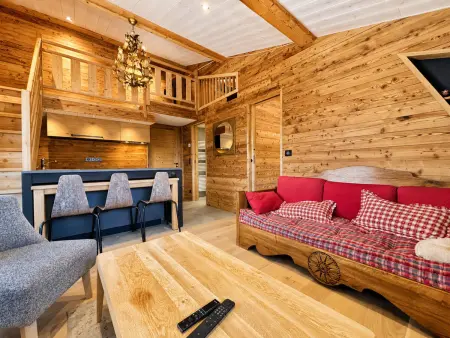 Chalet moderne pour 4 pers avec parking et Wifi à Crest-Voland - Photo 5
