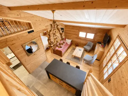 Chalet moderne pour 4 pers avec parking et Wifi à Crest-Voland - Photo 11