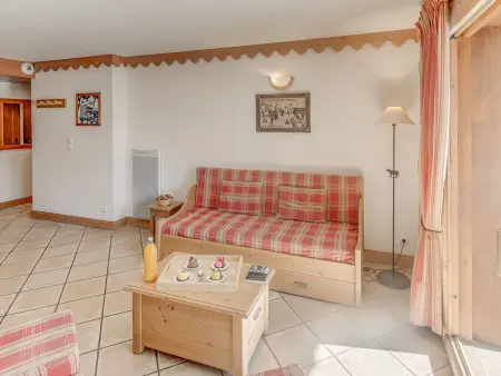 Les Nouveaux Alpages B24 - Apt 3p, balcon sud, piscine : photo 3