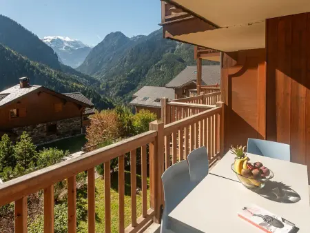 Les Nouveaux Alpages B24 - Apt 3p, balcon sud, piscine : photo 11