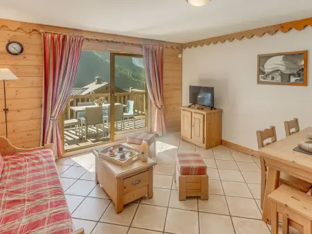Les Nouveaux Alpages B24 - Apt 3p, balcon sud, piscine : photo 13