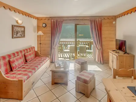 Les Nouveaux Alpages B24 - Apt 3p, balcon sud, piscine : photo 14