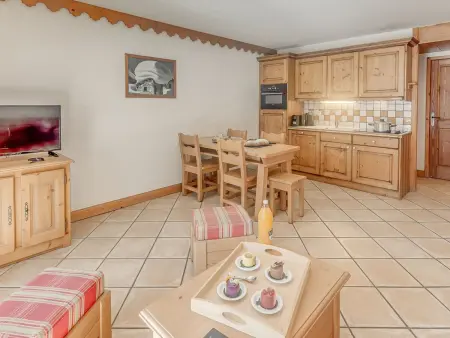 Les Nouveaux Alpages B24 - Apt 3p, balcon sud, piscine : photo 16