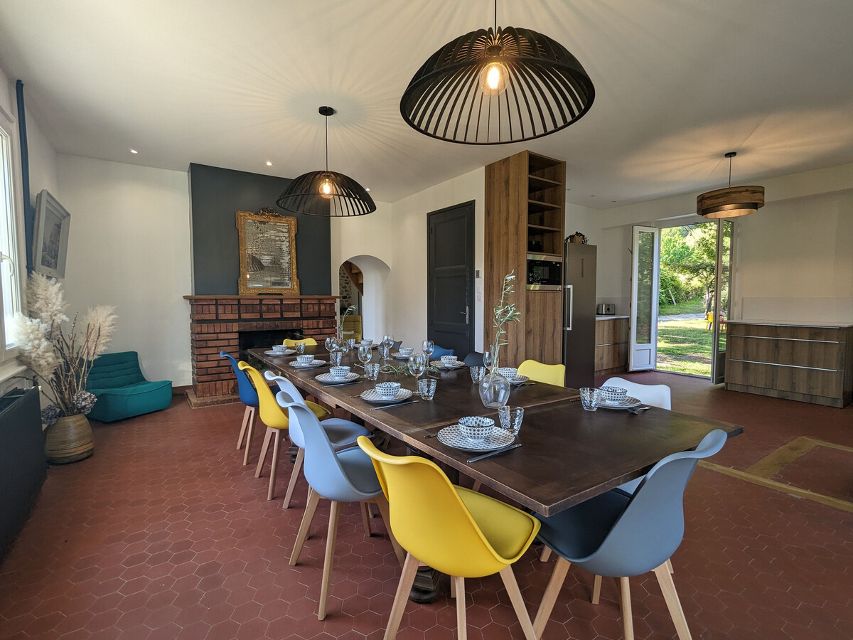 Gîte « La Maison des Pauls » - 14 pers., piscine et parc à Chamalières - Photo 13