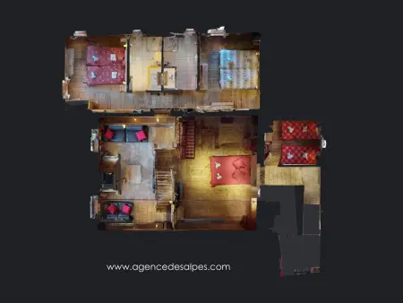 Chalet de Charme au bord des pistes, 14/15 pers, wifi - Photo 13