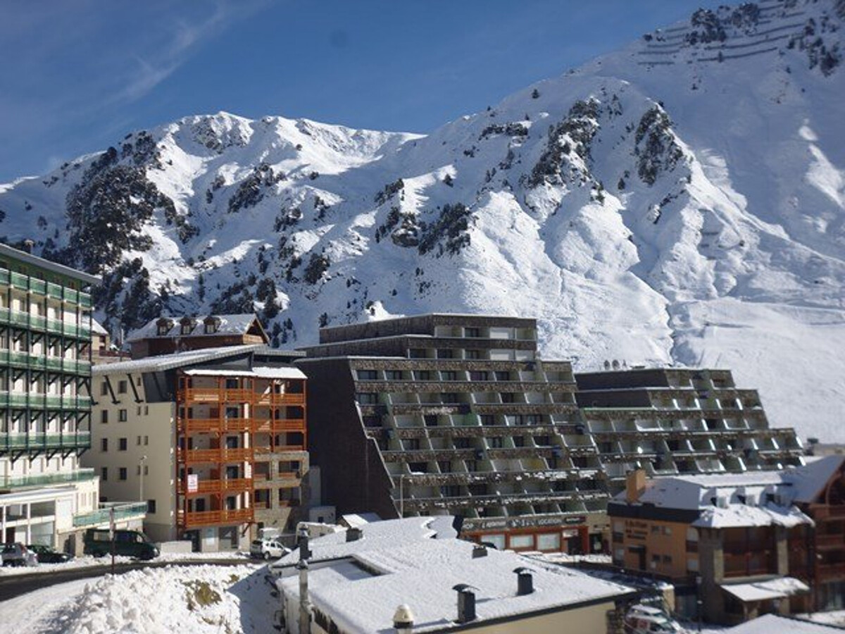 Studio cabine 5 pers avec parking à La Mongie - Photo 12