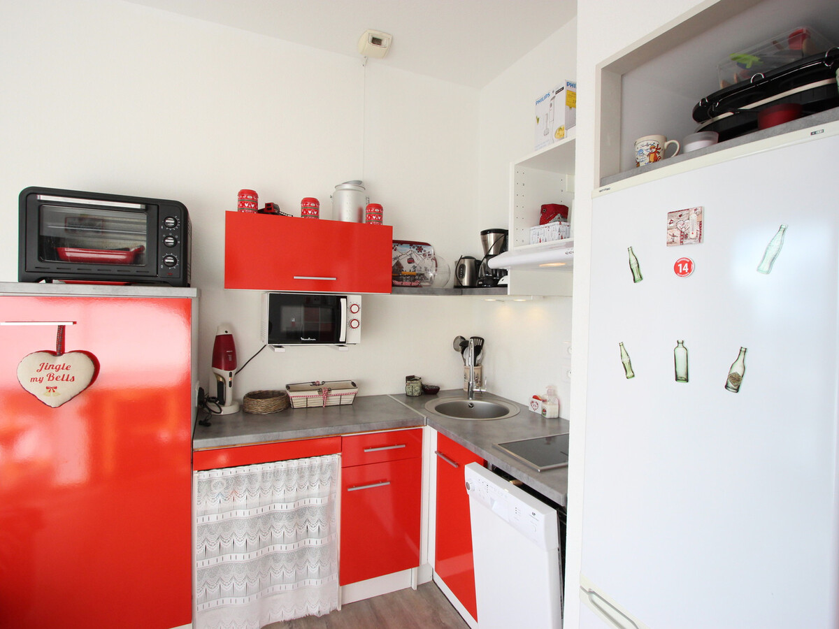 Studio cabine 30 m² pied des pistes, terrasse sud - Photo 2