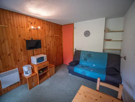 Studio skis aux pieds avec balcon à Valmorel, près de l'ESF : photo 2