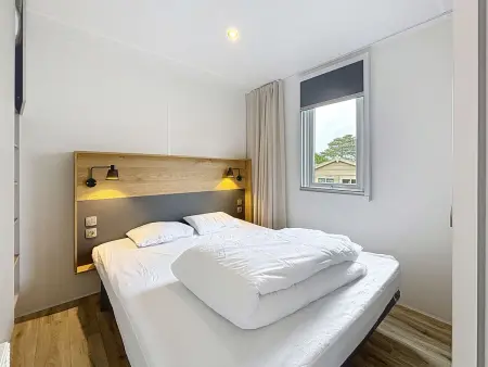 Mobil-home Luxe à Jullouville: 200m plage, piscine chauffée, 4 pers, parking, Wi-Fi inclus - Photo 5