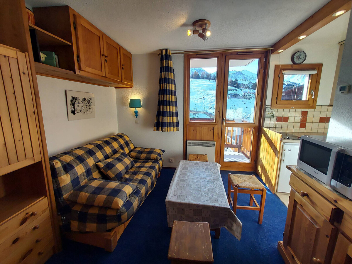 Studio 3 pers. Plagne Villages, balcon Sud-Ouest, ski aux pieds - Photo 1