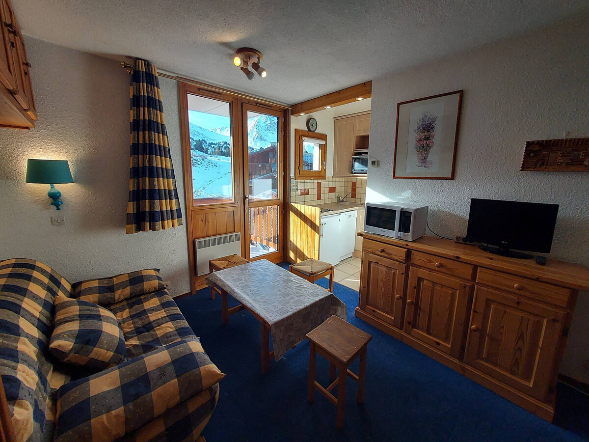 Studio 3 pers. Plagne Villages, balcon Sud-Ouest, ski aux pieds - Photo 3