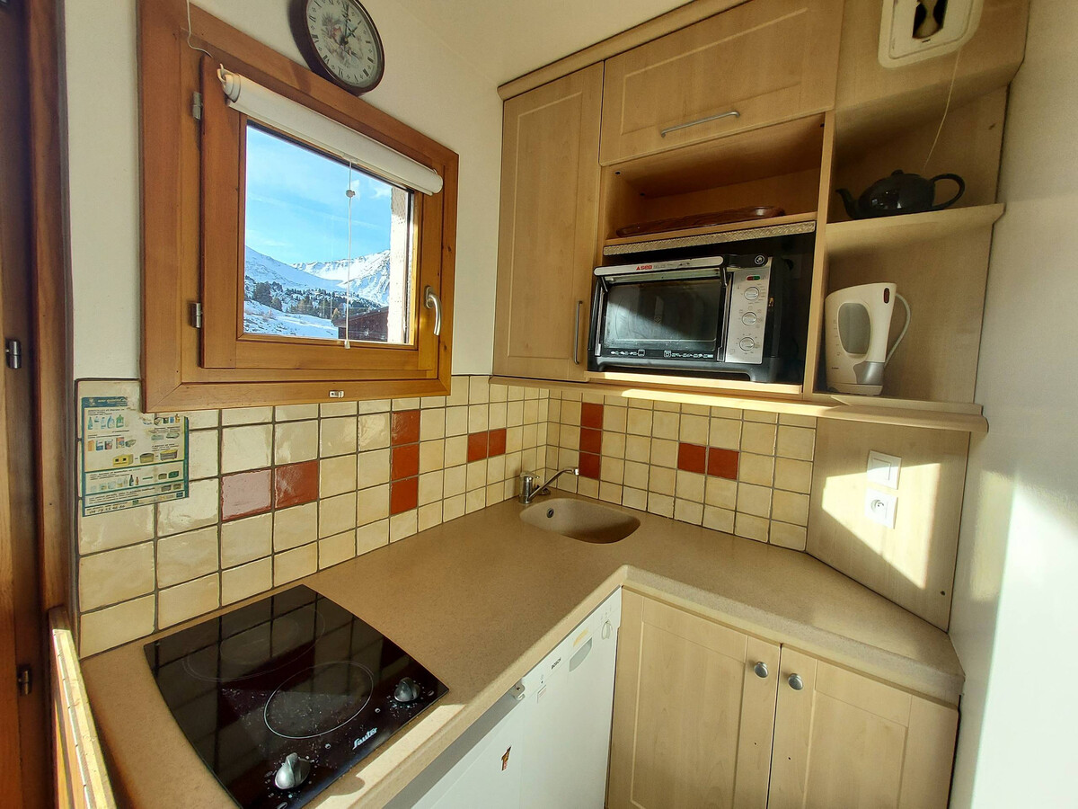 Studio 3 pers. Plagne Villages, balcon Sud-Ouest, ski aux pieds - Photo 5