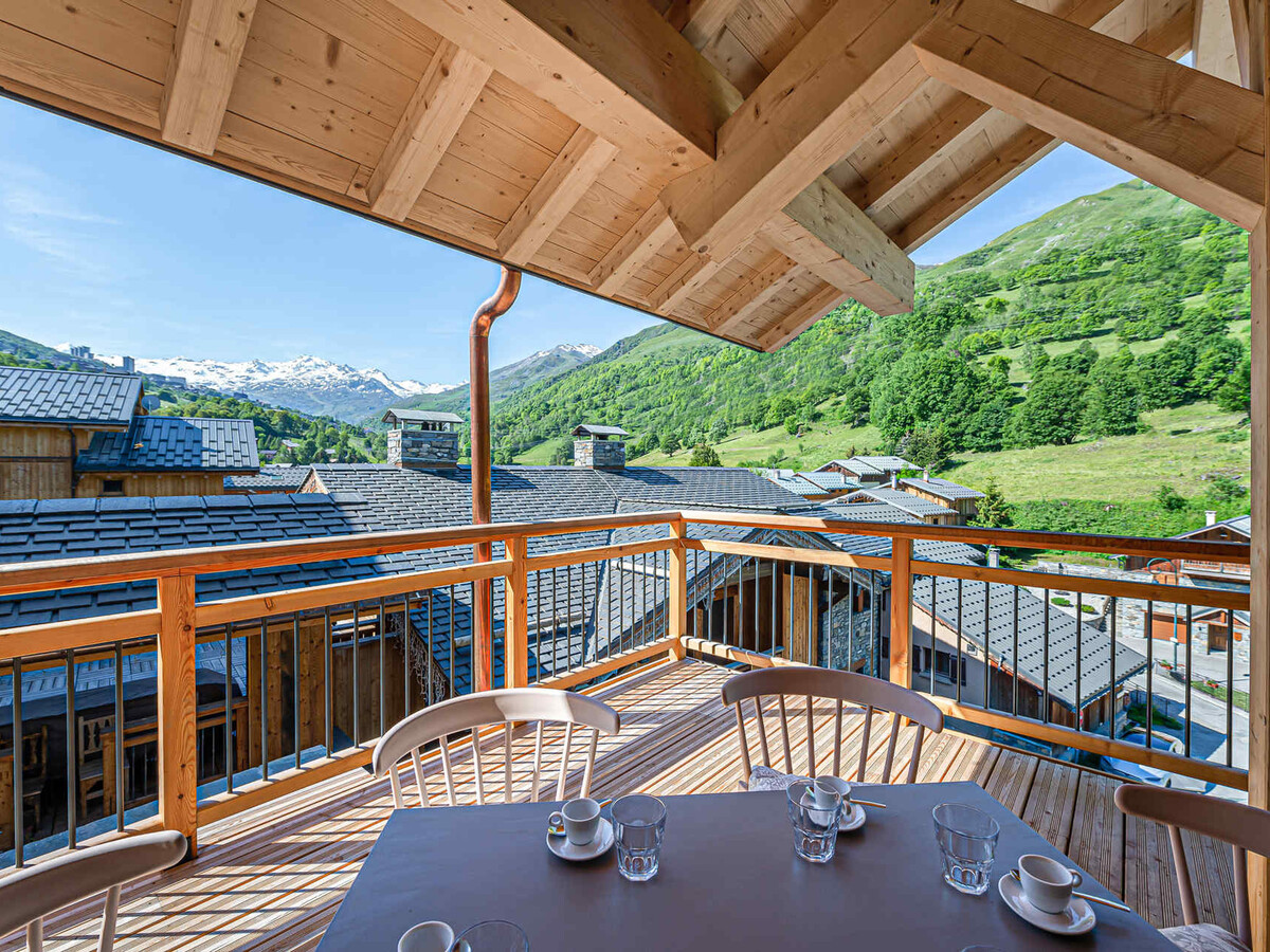 Bright Raven, 4 chambres avec terrasse sud à 400m des pistes - Photo 4