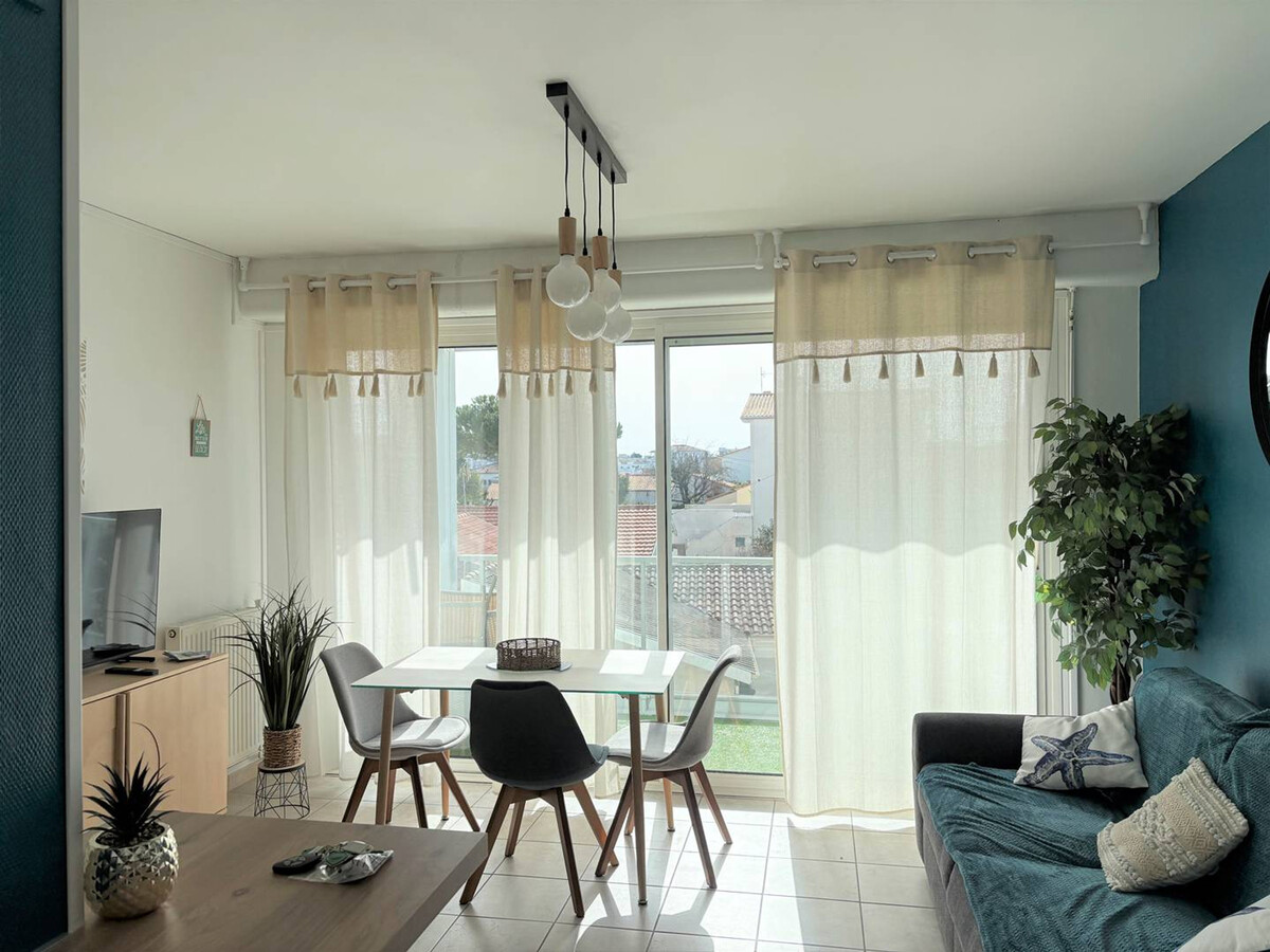Appartement 4 pers à Royan, près marché, terrasse, ascenseur - Photo 4