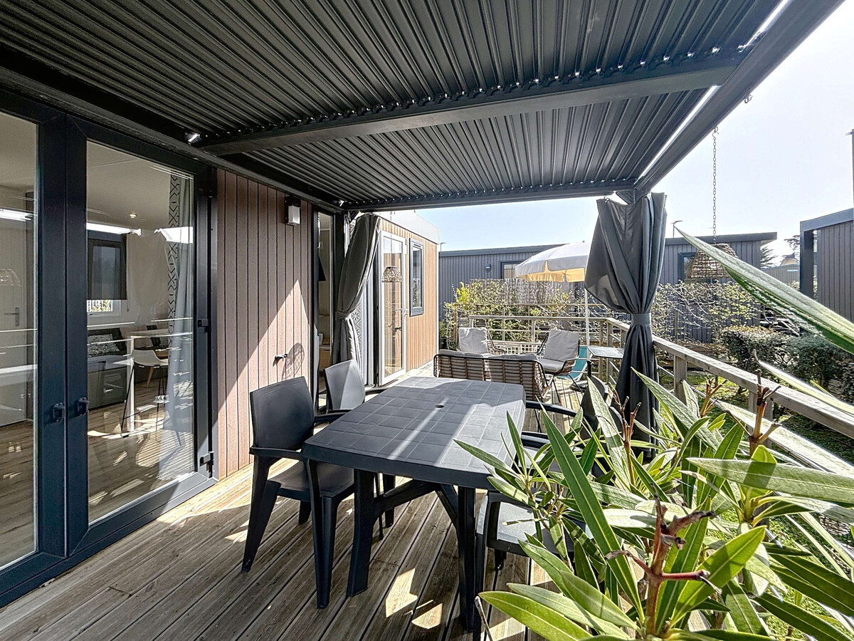 Mobil-home 2 chambres Jullouville, 200 m plage - Photo 12