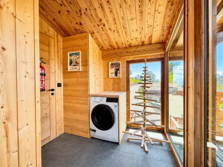 Chalet rénové avec vue Mont Charvin et WiFi, Chalet 4 personnes à Crest Voland - Photo 5