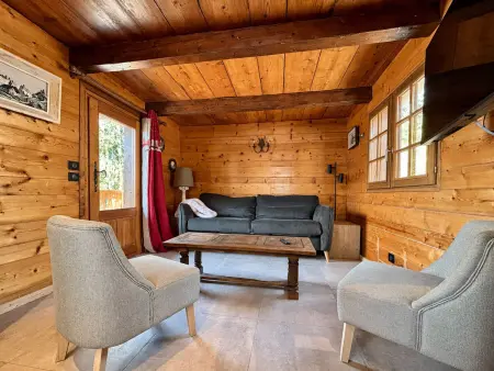 Chalet rénové avec vue Mont Charvin et WiFi, Chalet 4 personnes à Crest Voland - Photo 8