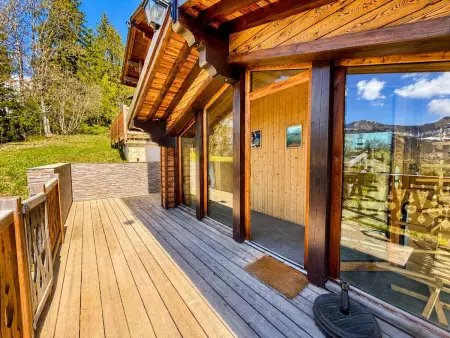 Chalet rénové avec vue Mont Charvin et WiFi, Chalet 4 personnes à Crest Voland - Photo 15
