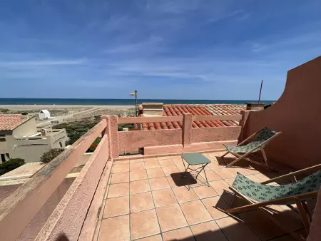 Location villa à Port Leucate, Maisonnette 2 Pièces, 4 Pers, Face Mer, Clim, Parking