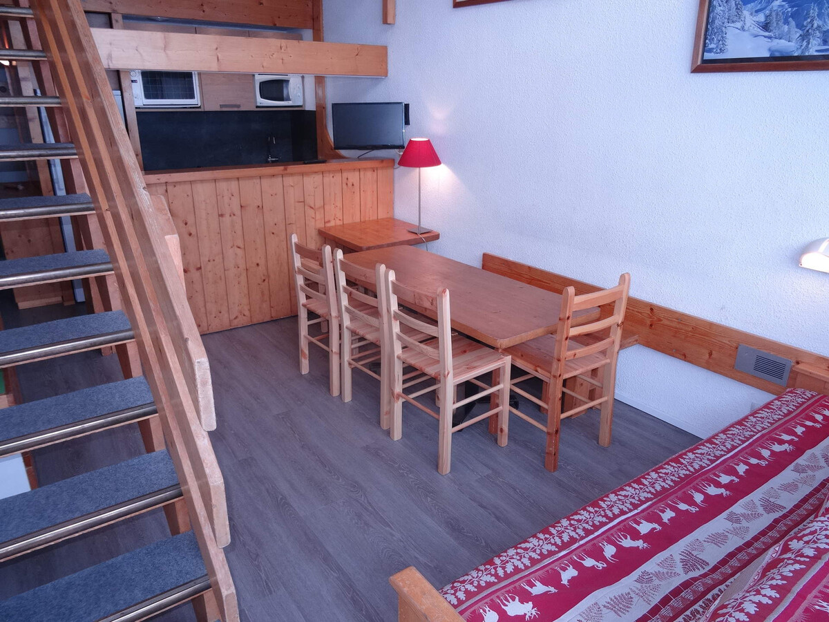 Duplex 8 pers, skis aux pieds, vue pistes aux Arcs - Photo 2