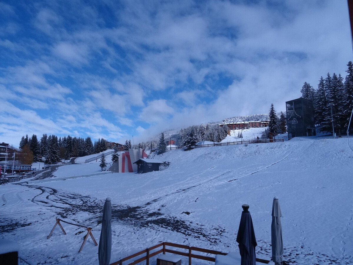 Duplex 8 pers, skis aux pieds, vue pistes aux Arcs - Photo 3