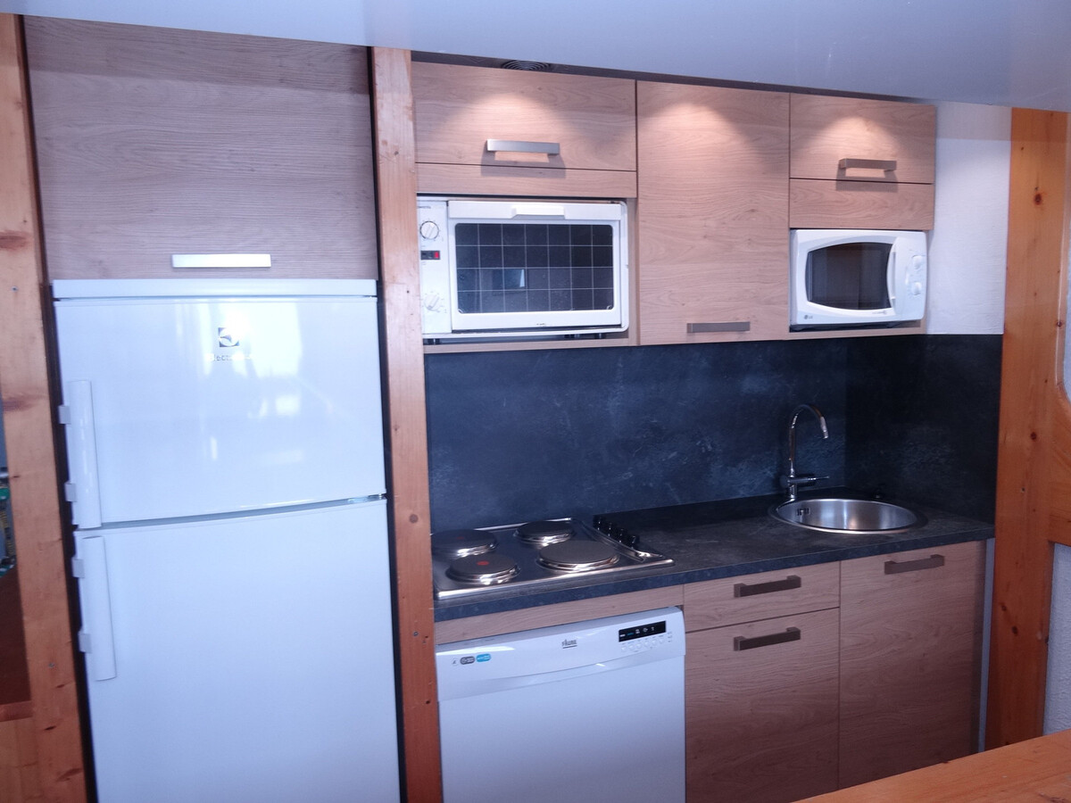 Duplex 8 pers, skis aux pieds, vue pistes aux Arcs - Photo 6