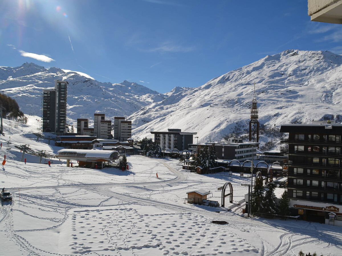 Studio 4 pers. Croisette, vue pistes aux Menuires - Photo 13