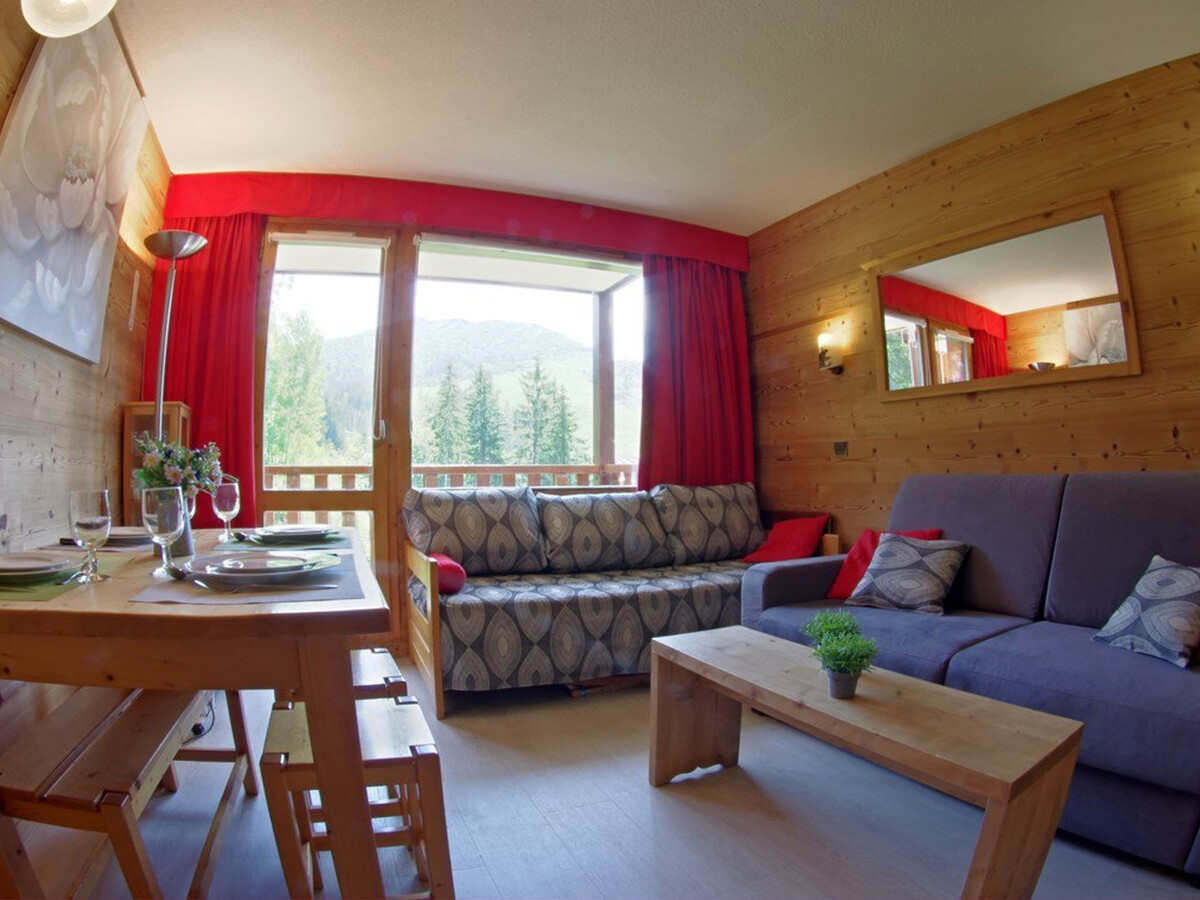 Appartement 4 pers. balcon sud-ouest, vue montagne à Valmorel - Photo 1