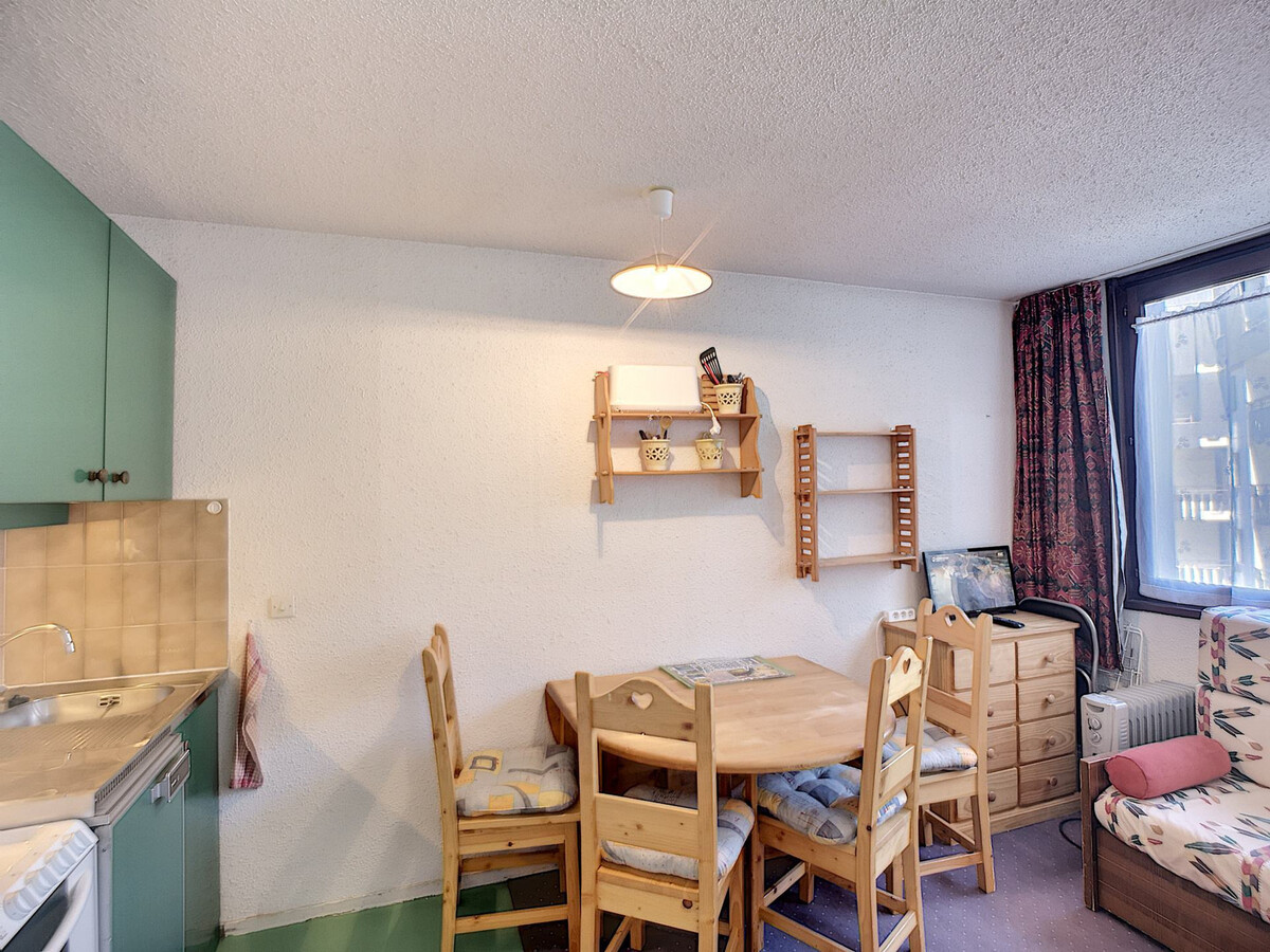 Studio ski aux pieds pour 3 pers, Les Menuires - Photo 2