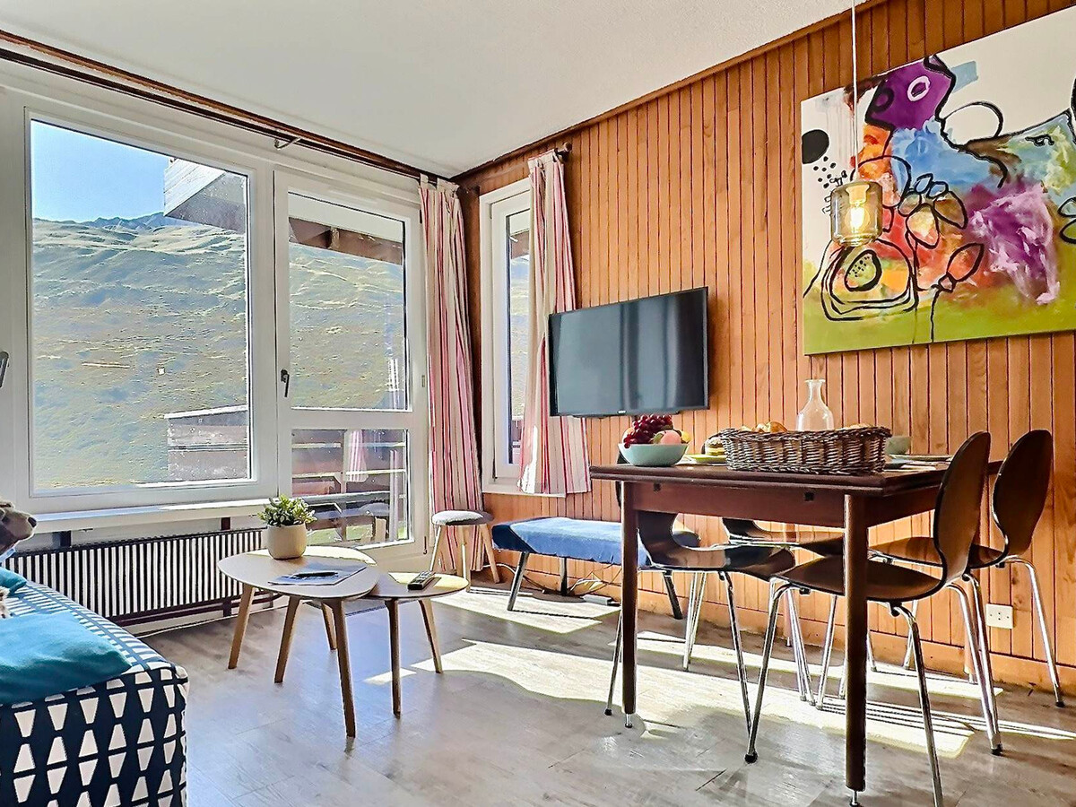 Appart 2P rénové, 2 balcons, vue montagne et lac, Tignes - Photo 1