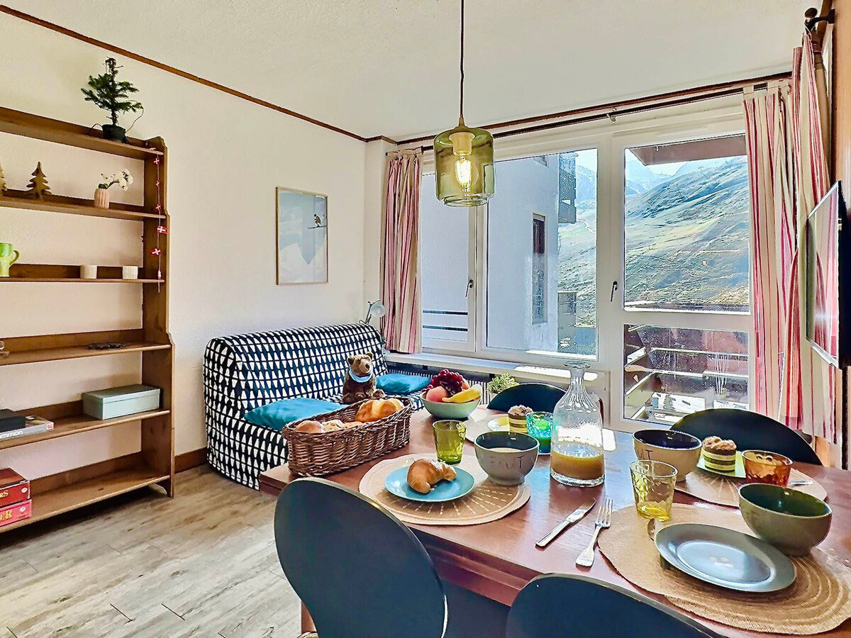 Appart 2P rénové, 2 balcons, vue montagne et lac, Tignes - Photo 2