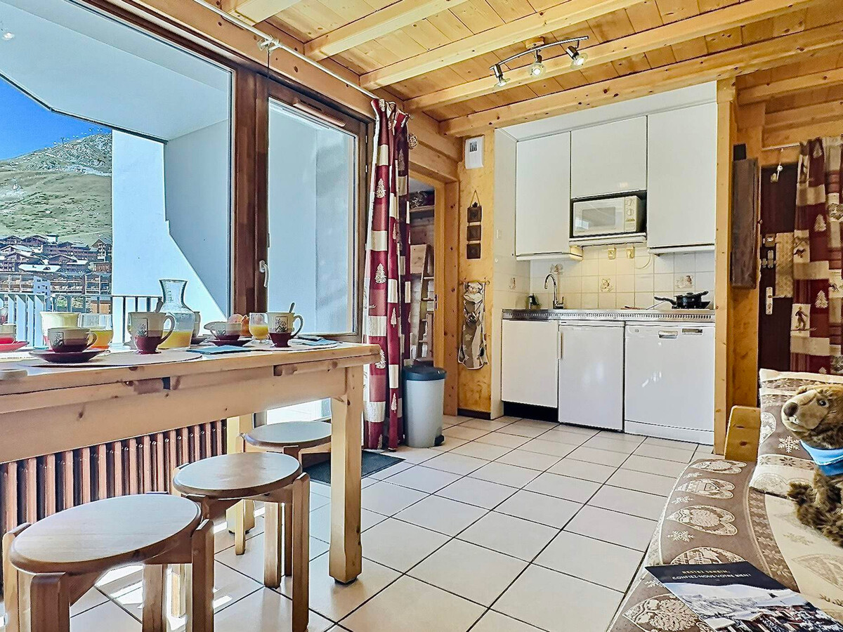 Appartement 2 pièces Tignes, vue pistes et balcon - Photo 3
